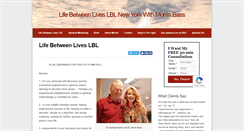 Desktop Screenshot of lifebetweenliveslbl.com