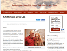 Tablet Screenshot of lifebetweenliveslbl.com